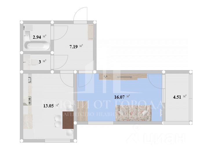 Продажа 1-комн квартиры на вторичном рынке пос. Янино-1, улица Голландская,  д. 6