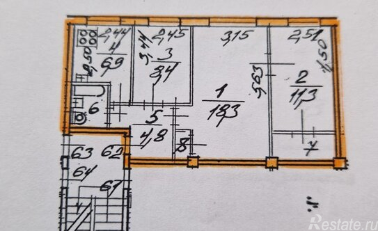 Продажа 3-комн квартиры на вторичном рынке ул Замшина,  д. 11