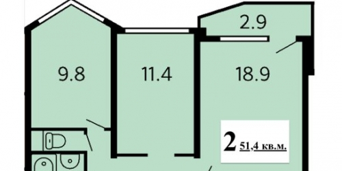 2-комн квартира ул Краснодарская,  д. 74,  к. 2