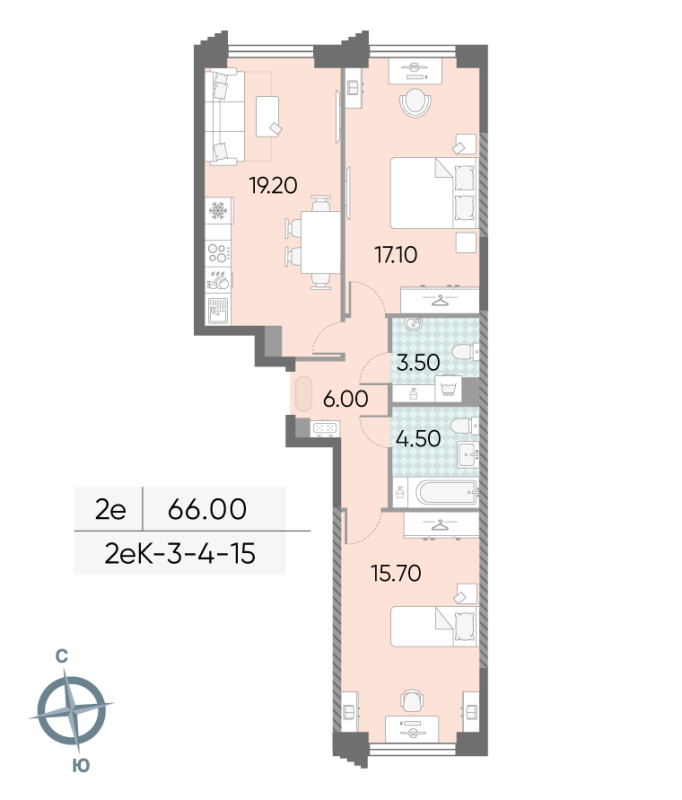 Продажа 2-комн квартиры в новостройке Москва г., Обручева ул.,  к. 2