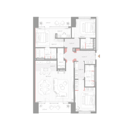 Продажа 3-комн квартиры в новостройке Москва г., Никольская ул., к. Residence Продажа 3-комн квартиры в новостройке Москва г., Никольская ул., к. Residence