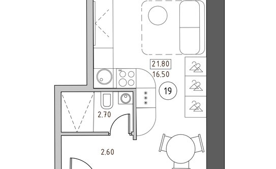 Продажа 1-комн квартиры на вторичном рынке улица Швецова,  д. 4