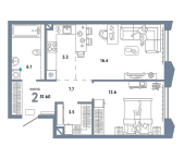 Продать Квартиры в новостройке Москва г., Озерная ул.   Байкал