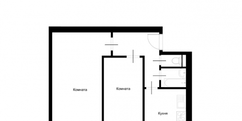 2-комн квартира улица Фабрициуса,  д. 8 к1