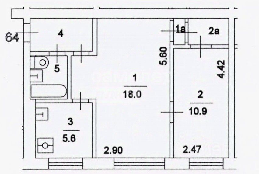 Продажа 2-комн квартиры на вторичном рынке Щелково, улица Зубеева, 9