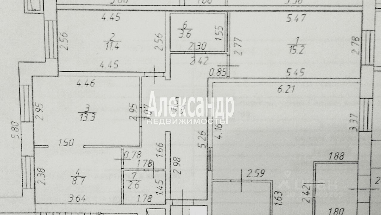 Продажа 3-комн квартиры на вторичном рынке улица Седова, 42К2
