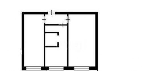 2-комн квартира ул Генерала Тюленева,  д. 25