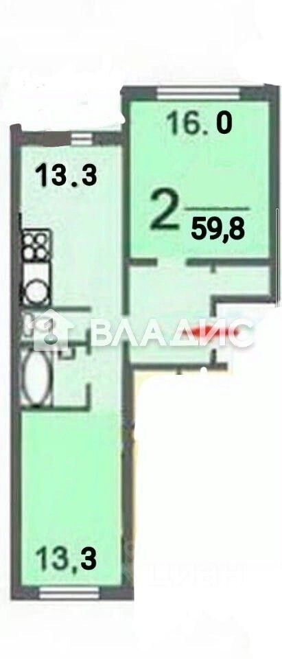 Продажа 2-комн квартиры на вторичном рынке Дмитровское шоссе, 165Ек10