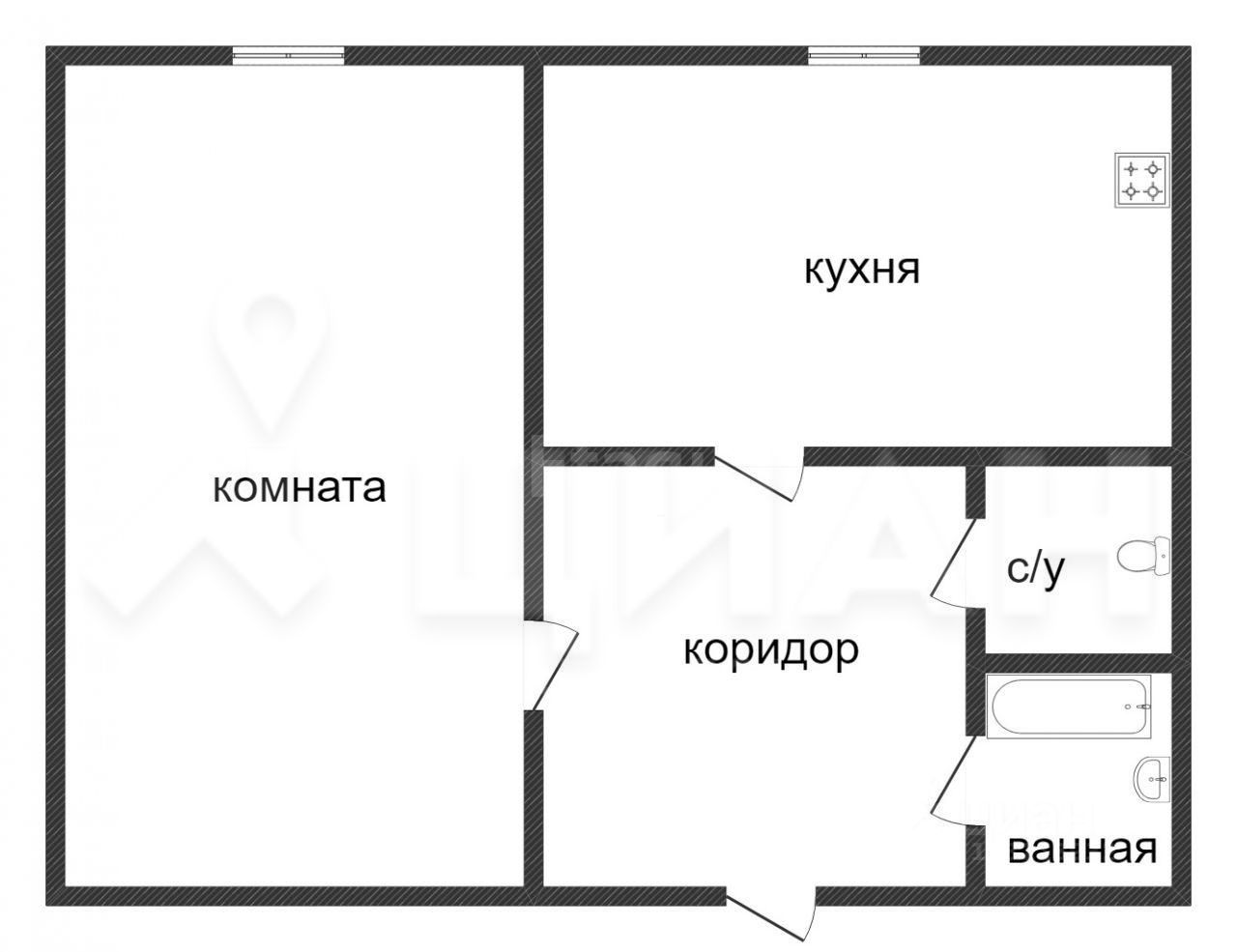 Аренда 1-комн квартиры на вторичном рынке Неманский проезд,  д. 11