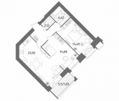 Продать Квартиры вторичка Лиственная улица  20 к2 с1 