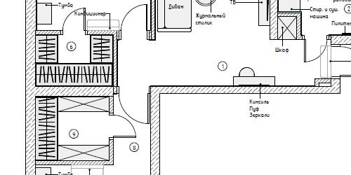 3-комн квартира Бригадирский переулок, 3-5