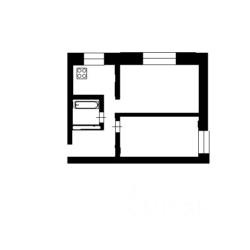 Продажа 2-комн квартиры на вторичном рынке Руза, Советская улица, 3