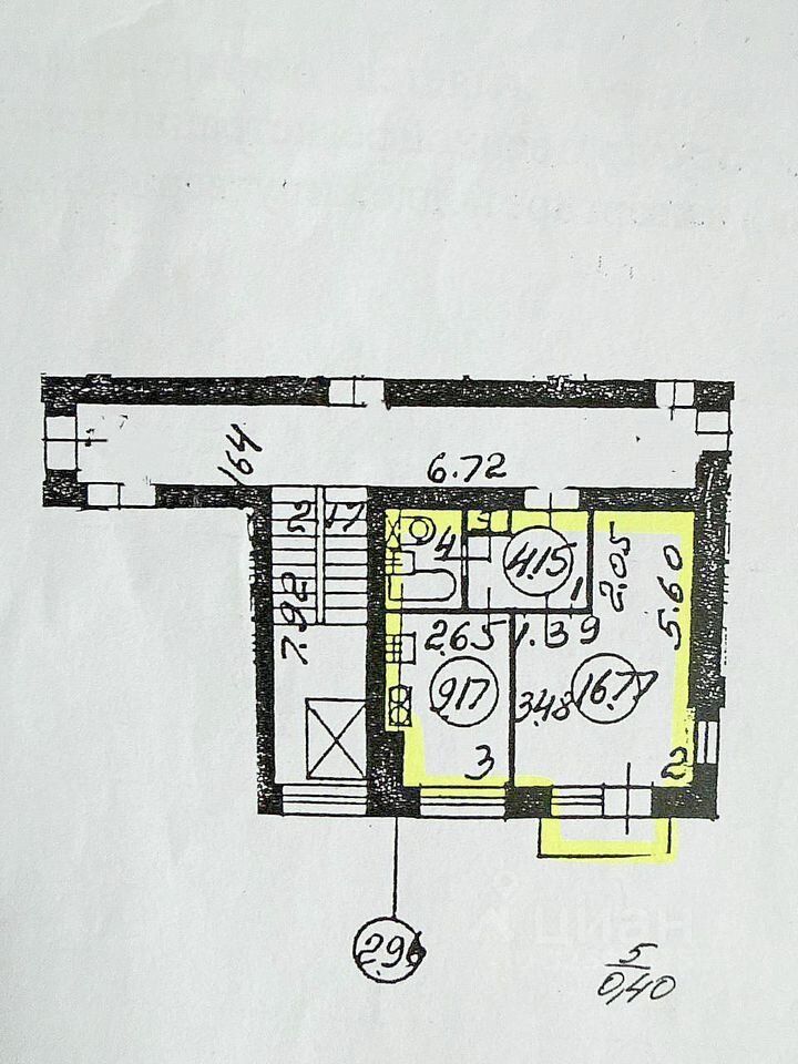 Продажа 1-комн квартиры на вторичном рынке улица Генерала Симоняка, 1