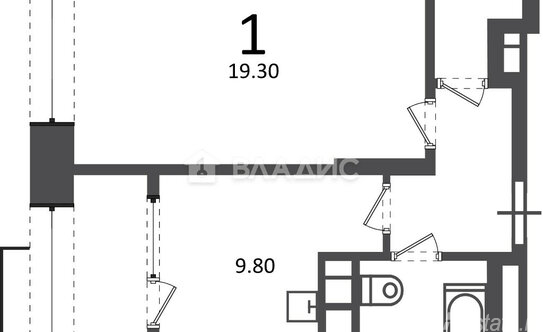Продажа 1-комн квартиры на вторичном рынке ул Клинская,  д. 2,  к. 1