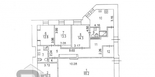 5-комн квартира Климентовский переулок, 6