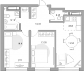Продать Квартиры в новостройке Москва г., Верхнелихоборская ул.   1
