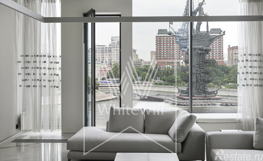 Аренда 4-комн квартиры на вторичном рынке Пречистенская набережная,  д. 17