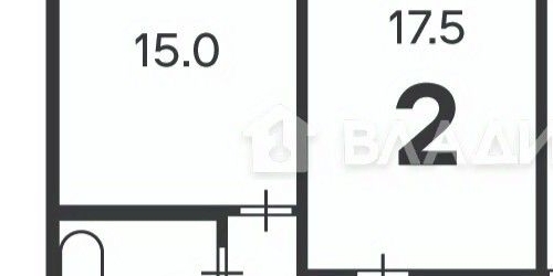 2-комн квартира 16-я Парковая улица, 12