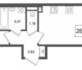 Продать Квартиры в новостройке Санкт-Петербург г., 26-я линия В.О.   1
