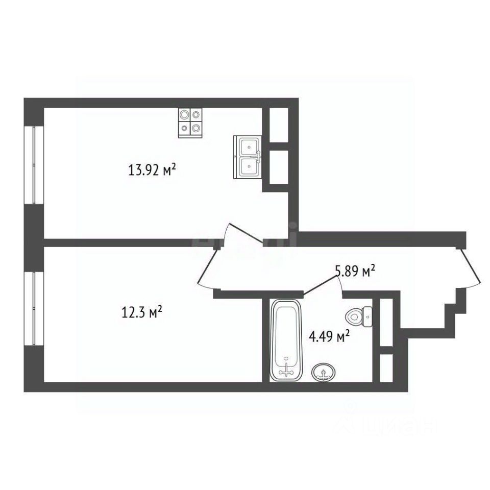 Продажа 1-комн квартиры на вторичном рынке Донецкая улица, 30к2