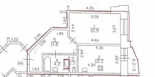 1-комн квартира Наставников пр-кт,  д. 36,  к. 2