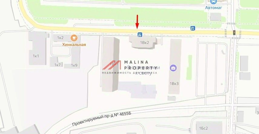 Аренда торгового помещения Илимская улица,  д. 1В к2