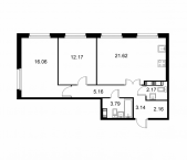 Продать Квартиры в новостройке Колпино г., Загородная ул.   C