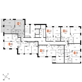 Продажа 2-комн квартиры в новостройке ул. Снежная, 22к3 Продажа 2-комн квартиры в новостройке ул. Снежная, 22к3