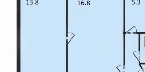2-комн квартира пос. Металлострой, улица Максима Горького, 4