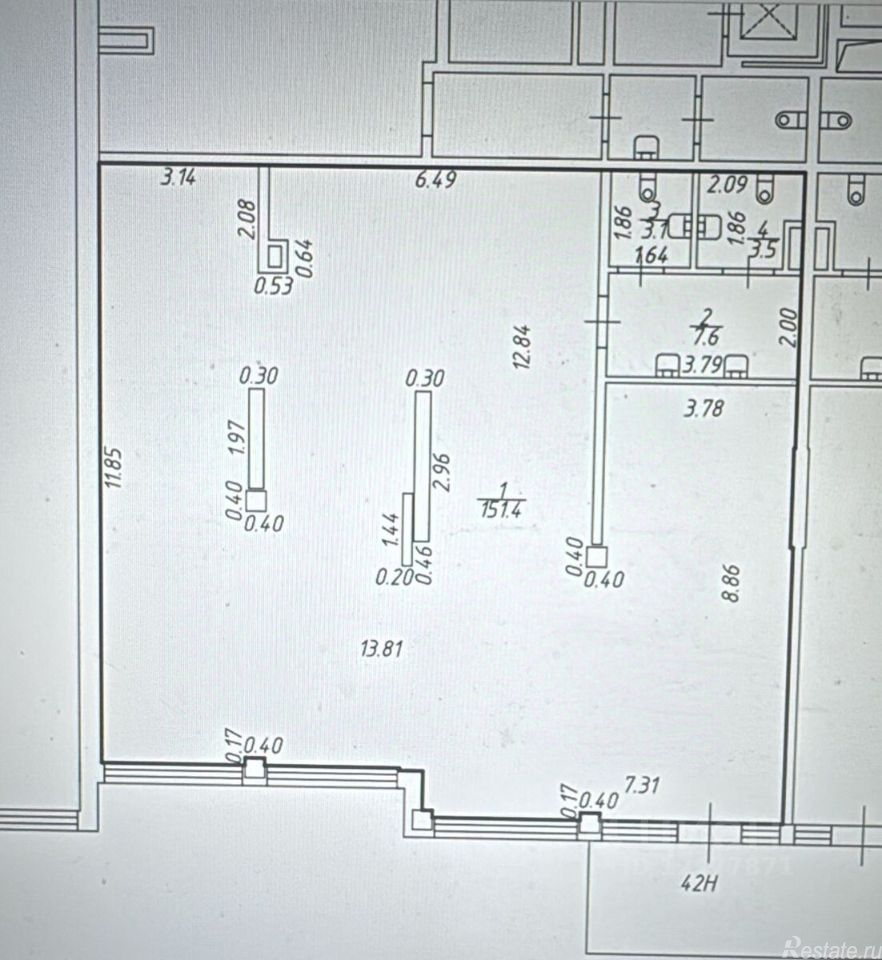 Аренда ПСН Новгородский пр-кт,  д. 2,  к. 1 стр 1