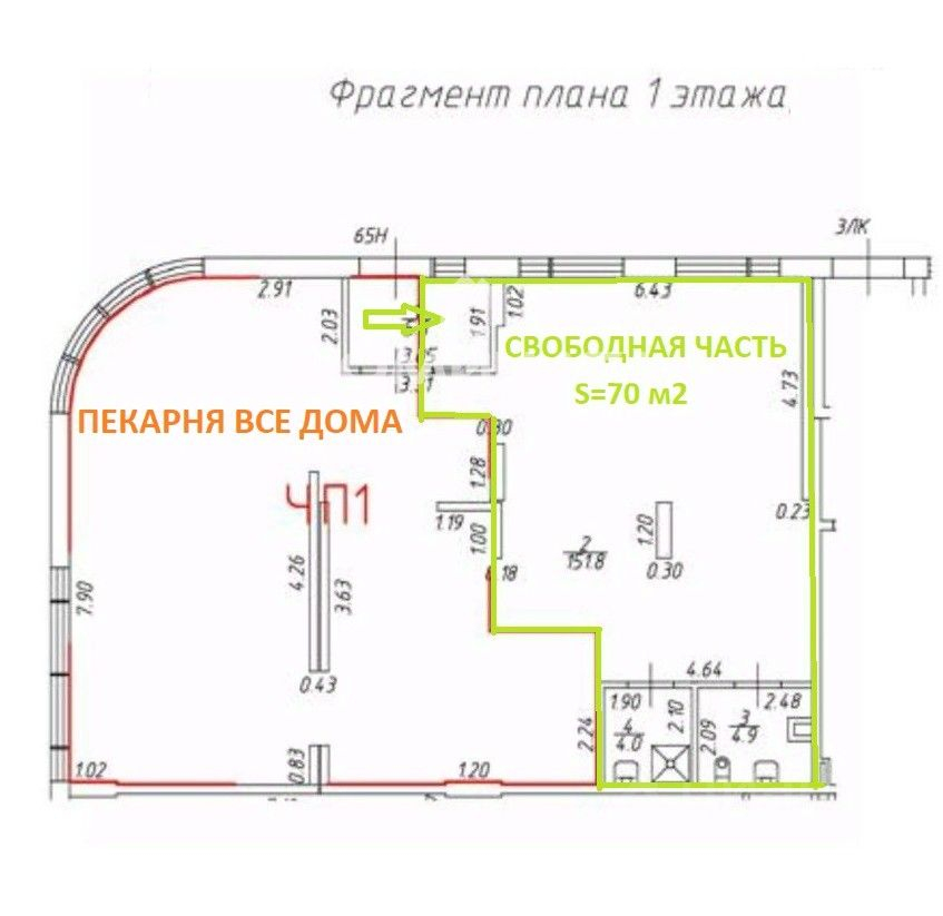 Аренда ПСН Окуловская улица,  д. 18 с1