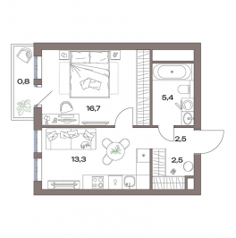Продажа 1-комн квартиры в новостройке Москва г., Дубнинская ул., к. 12 Продажа 1-комн квартиры в новостройке Москва г., Дубнинская ул., к. 12