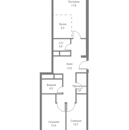 Продажа 2-комн квартиры в новостройке Москва г., Сколковское ш., к. 4 Продажа 2-комн квартиры в новостройке Москва г., Сколковское ш., к. 4