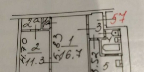 2-комн квартира ул Петра Романова,  д. 6