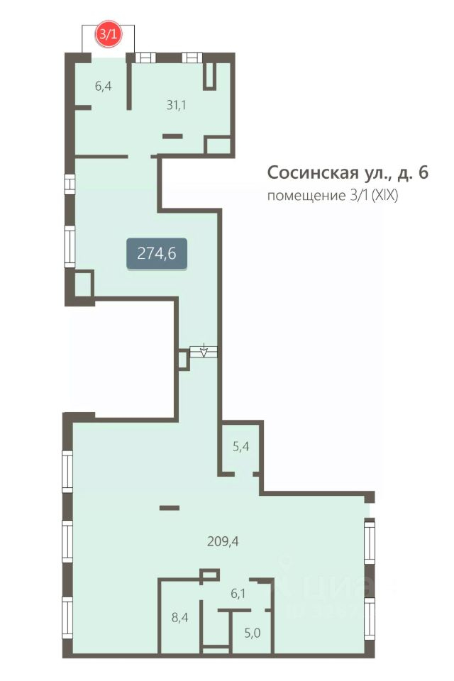 Продажа ПСН ул Сосинская,  д. 6