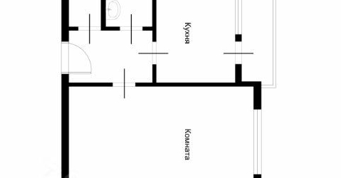 1-комн квартира улица Вилиса Лациса, 39