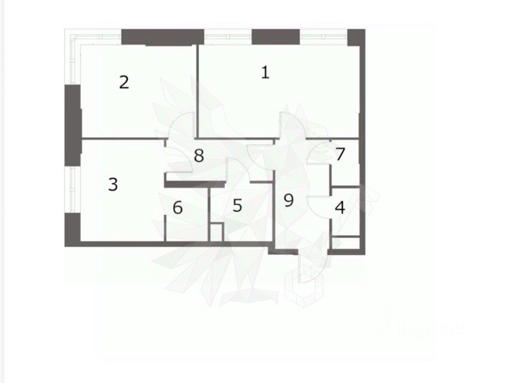 Продажа 3-комн квартиры на вторичном рынке Летниковская улица, 6к1