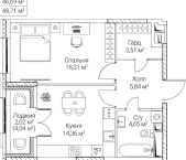 Продать Квартиры в новостройке Москва г., 2-й Хорошёвский проезд   1