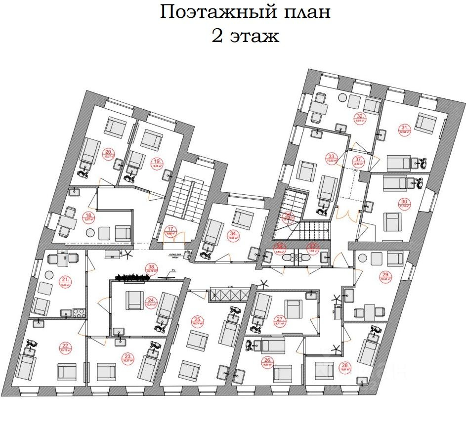 Продажа отдельного здания улица Сергия Радонежского,  д. 9 с1