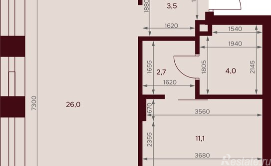 Продажа 2-комн квартиры в новостройке улица Серпуховский Вал,  д. вл7
