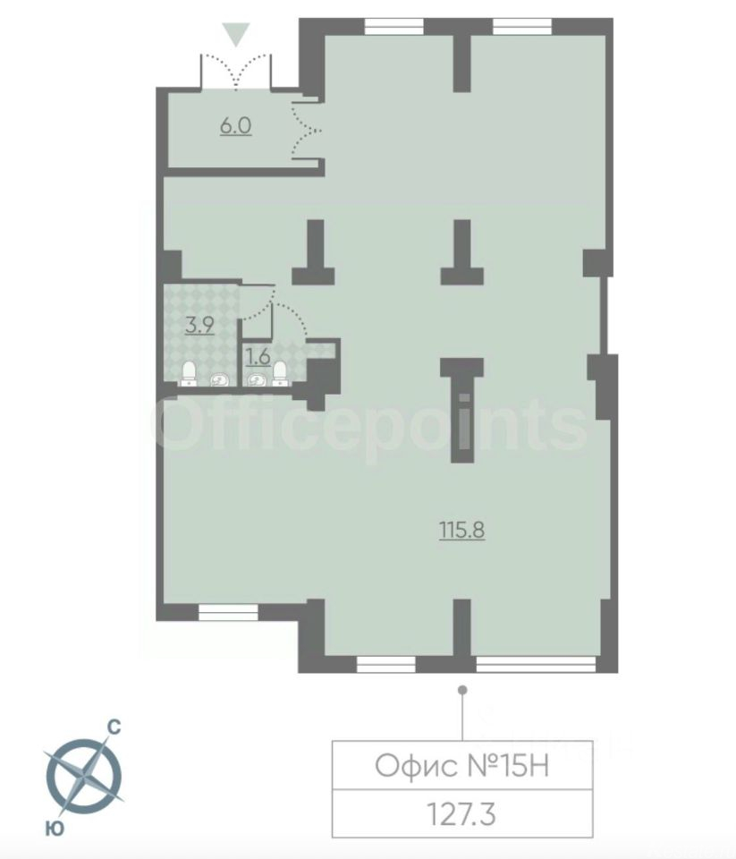 Продажа офиса ул Производственная,  д. 12,  к. 5