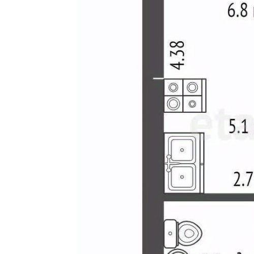 Студия проспект Крузенштерна, 4