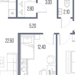 Продажа 2-комн квартиры в новостройке Ленинградское ш,  д. 65 с10