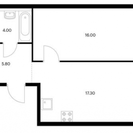 Продажа 1-комн квартиры на вторичном рынке Ижорская улица