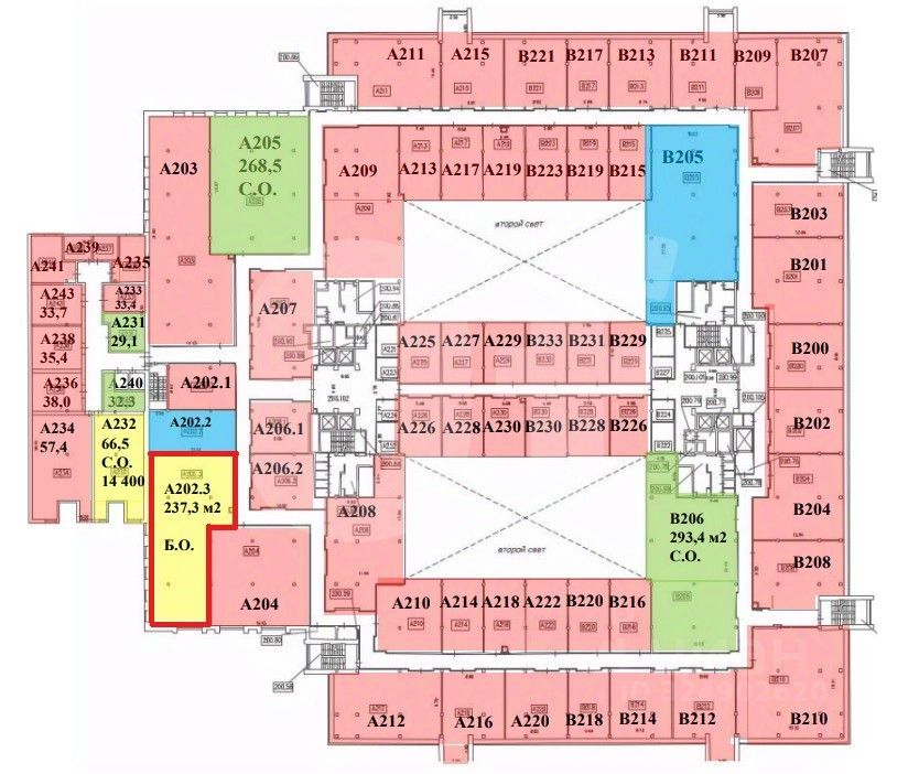 Продажа офиса улица Горбунова,  д. 2 с3