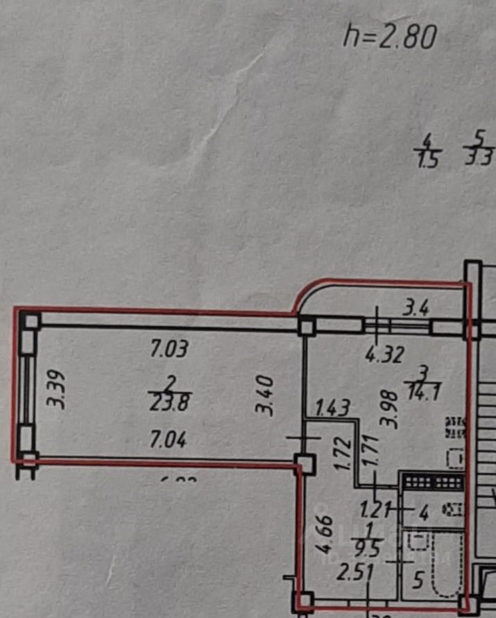 Продажа 1-комн квартиры на вторичном рынке проспект Стачек, 92К3