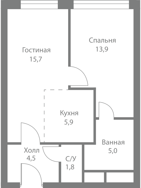 Продажа 1-комн квартиры в новостройке Москва г., Сколковское ш.,  к. 4