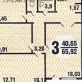 Продажа 3-комн квартиры на вторичном рынке Новомихалковский 3-й проезд,  д. 8,  к. 1