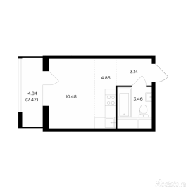 Продажа студии Одинцово, ул. Западная, к. 8