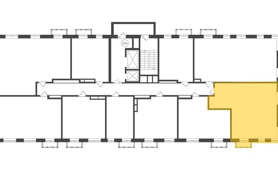 Продажа 3-комн квартиры на вторичном рынке Железнодорожный, пр-кт Героев,  д. 11